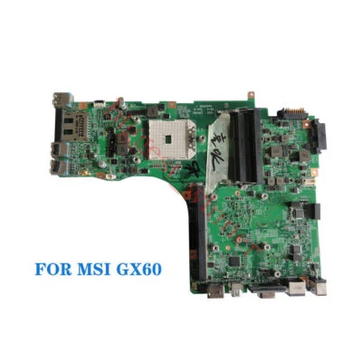 15.6'' MS-16FK1 MS16FK1 VER:1.0 Mainboard For MSI GX60 AMD Motherboard Test OK - Image 1 of 4