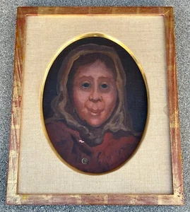 Elliot Orr (b.1904- ) Original Oil Painting on Board, WPA Era Modernism Realist - Picture 1 of 9