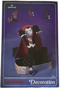 Vtg 1982 Count Dracula Halloween Decoration 15in Tall - Picture 1 of 5