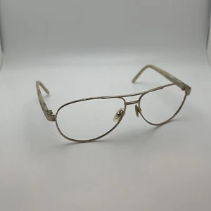 Ralph Lauren RA 4004 101/13 Gold Beige Aviator Sunglasses Frames Only 59-13 130. - Picture 1 of 18