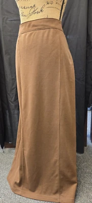 Vintage Emma James by Liz Claiborne Brown Maxi Pencil Skirt Size L with Tags - Image 1 of 4