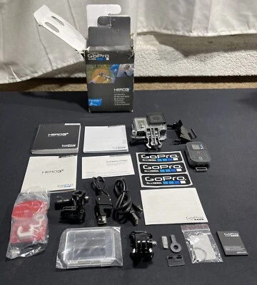 GoPro HERO 3 Black Edition with Some Accessories - Image 1 of 4