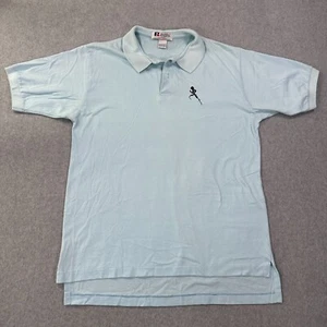 Vintage Russell Athletic Poloshirt Blau Herren Größe Large Kurzarm Kragen - Bild 1 von 10