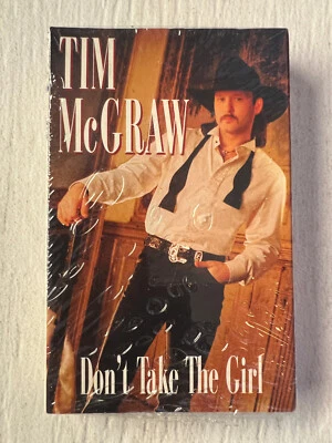 Cassette Tim McGraw Don't Take The Girl Single ©1994 Curb (New Factory Sealed) - Image 1 of 2