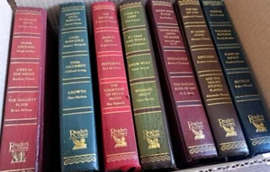 Vintage Readers Digest Condensed Books x 7 Hardback Novels 1990s - Picture 1 of 7