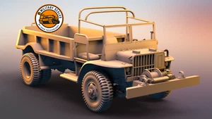 Ford GTB 4x4 truck, Burma Jeep cargo 1:87 - Zdjęcie 1 z 8