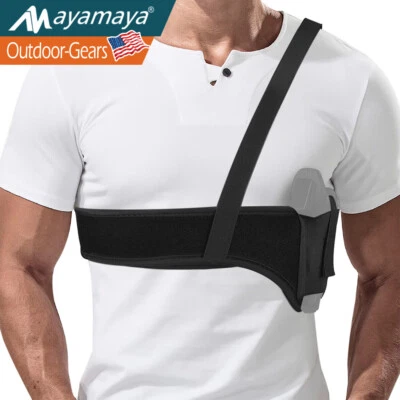 Tactical Underarm Shoulder Gun Holster for Pistol Concealed Carry Right Left - Image 1 of 4