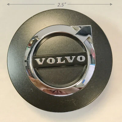 Single OEM BLACK Center Cap For 2014-2016 VOLVO 70 XC60 32243631 560-70396 - Image 1 of 4