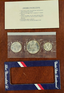 1776-1976 United States Bicentennial Silver Uncirculated 3 Coin Set