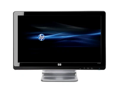 HP 2010i 20" Wide Screen 1600x900 LCD Monitor VGA/DVI Built-In Speakers Tested - Image 1 of 4