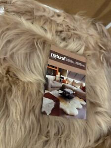 Natural New Zealand Wool Sheepskin Chair pad with Non-Slip Backing Seat Cover