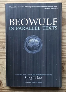 Beowulf In Parallel Texts Signed By Translator Sung-Il Lee Paperback Book - Picture 1 of 8