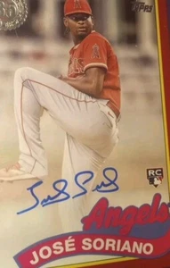 /25 Jose Sorian RC Rookie Auto /25 On-card Auto - Picture 1 of 7