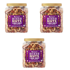 Member'S Mark Deluxe Roasted Mixed Nuts with Sea Salt (34 Oz.) Pack of 3 - Picture 1 of 1