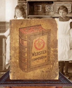 1910 Antique HANDWRITTEN COOKBOOK Colorado Brown Stone Front Cake Puddings - Picture 1 of 9