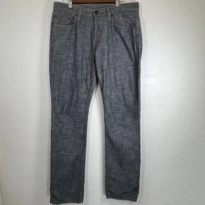 J BRAND KANE Jeans Straight Leg Ludlow Indigo Wash Made in USA Sz 34 $198 - Image 1 of 4