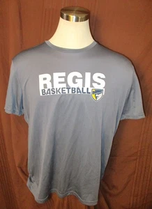 Regis Rangers Basketball Herren Kurzarm Shirt, grau, Adidas, Größe XL, EUC - Bild 1 von 4