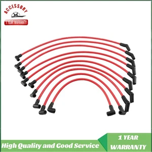 10PCS Spark Plug Wires For 289 302 351W Mustang F-150 NEW 4677-5559 - Picture 1 of 14
