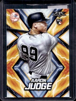 2017 Topps Fire Aaron Judge RC Rookie #62 Yankees - Image 1 of 2