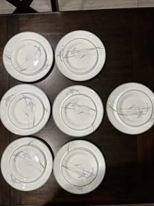 Vintage Corelle Shadow Iris Speiseteller & Brotteller 14er Set Service für 7 - Bild 1 von 14
