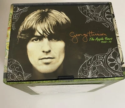 The Apple Years 1968-75 Box Set by George Harrison  x7 CD + DVD, 2014 Complete - Imagem 1 de 4