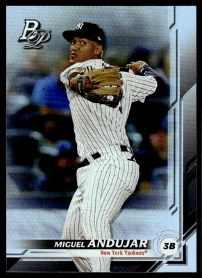 2019 Bowman Platinum #99 Miguel Andujar    New York Yankees - Image 1 of 2