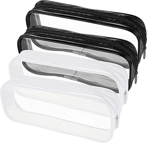 Mabor Kulturbeutel Transparent Kosmetiktasche PVC Reise Organizer Damen 4 Stück - Bild 1 von 7
