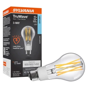 Sylvania Truwave 3 Way Led Light Bulb A21 40 60 100W Equivalent Natural Light - Picture 1 of 9