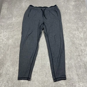 Pantalones Lululemon Para Hombre Grandes Gris Entrenamiento Jogger Cordón Cintura Elástica Elastizados - Imagen 1 de 7