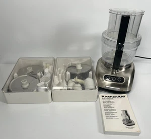 KitchenAid Artisan Food Processor Silver - Working - Picture 1 of 5