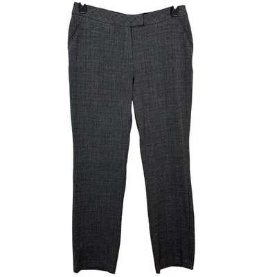 Pantalones chinos Investments para mujer gris espiga al tobillo 6R elásticos oficina carrera Foto 1 de 4