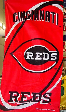MLB Cincinnati Reds Beach Towel, NEW Cover