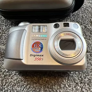Samsung Digimax 350S 3,2 MP & 16 MB Compact Flash Card / nur für Teile - Bild 1 von 8