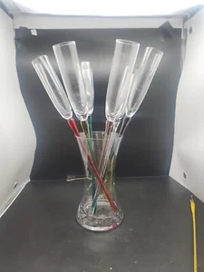 Lakeland langer Stiel Champagner-Toastflöten ohne Fuß + Kühlerständer verpackt - Bild 1 von 16