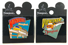 Disney Dlr 1998 Attraction Series Yellow Mark Iii Monorail  & Viewliner Pins