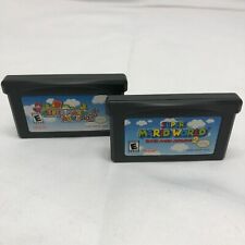 Super Mario Advance 1 & 2 With Case Nintendo Gameboy Advance