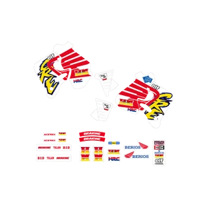 kit adesivi Replica Team Honda 1994 Honda Cr 125 1993 - 1994 Cr 250 1992 - 1994 - Imagen 1 de 1