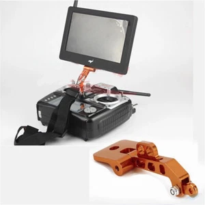 RC FPV Monitor Mount Holder For DJI JR Futaba Frsky FS-i6 JR Radiolink at9 - Picture 1 of 12