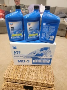 Chevron  MD-3 Automatic Transmission Fluid - 15 Quarts ISO SYN TECHNOLOGY  - Picture 1 of 1