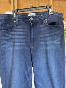 Jeans Paige Hoxton Tobillo Talla 34x31 Usados Una Vez - Imagen 1 de 4