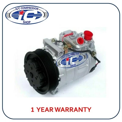 Compresor de aire acondicionado para Mercedes-Benz modelos 1998-2015 OEM 7SEU16C 97394 Foto 1 de 2