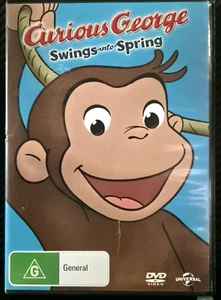 Curious George - Swings Into Spring DVD Region 2 & 4 Free Post - Picture 1 of 3