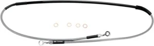 Moose Racing Stainless Steel Braided Brake Hose For Kawasaki KX250 2007-2008 - Picture 1 of 2