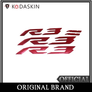 Calcomanía adhesiva emblema de elevación 3D Kodaskin para YAMAHA YZF-R3 R3 tanque de combustible almohadilla calcomanía - Imagen 1 de 11
