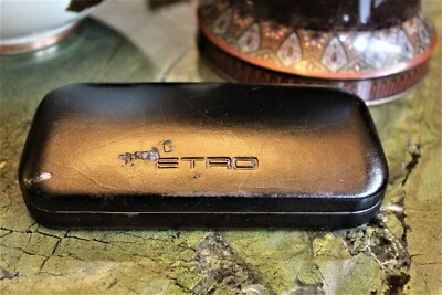 ASTUCCIO ORIGINALE ETRO ANNI 70 ETRO VISION MADE IN ITALY ORIGINAL CASE ASTUCCI - Imagen 1 de 4