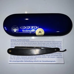 Dovo Solingen Cocobolo Straight Razor 5/8 Hallow Ground Art Of Shaving Edition - Picture 1 of 4
