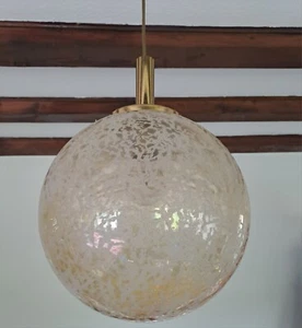 Doria Kugel Lampe Space Age Bubble 70er Midcentury Vintage Deckenlampe - Bild 1 von 6