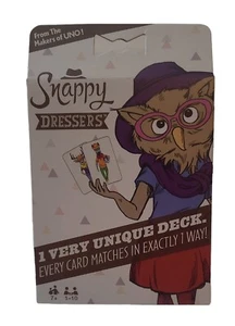 Mattel Games Card Game Snappy Dressers Unique Deck Every Card Matches 1 Way NEW - Picture 1 of 3