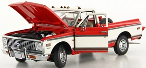 Chevrolet 1:24 Chevy Pickup Truck Wagon Custom Car18Carousel Red 55 57 1955 1957 - Picture 1 of 24
