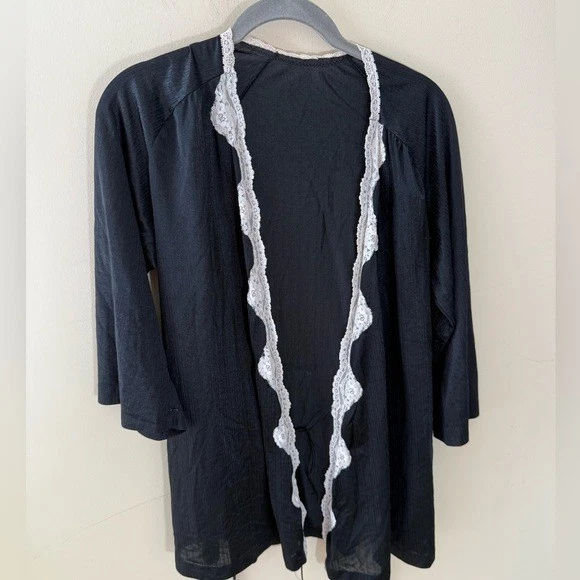 De colección JC Penney Lencería Topper Mini Bata Unión Años 80 Hecho Talla Pequeña Foto 1 de 4